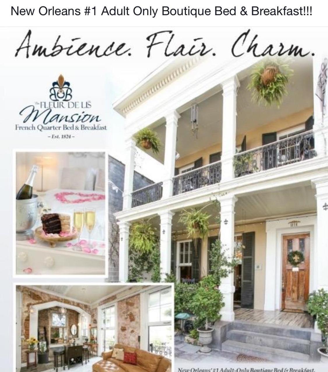 Bed and Breakfast Fleur De Lis Mansion New Orleans Esterno foto